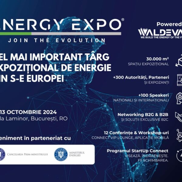 ENERGY EXPO 2024 lansează programul StartUp CONNECT și anunță sponsorii și partenerii strategici