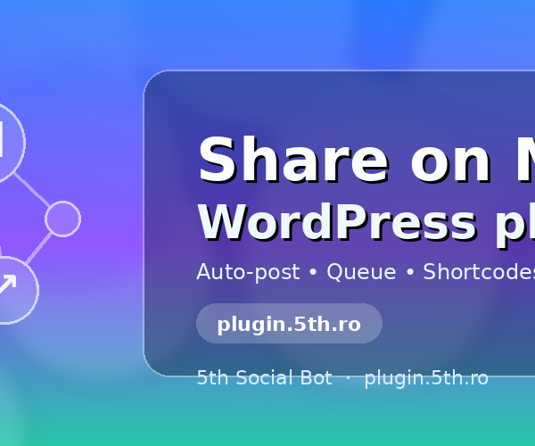 Mastodon WordPress: cum conectezi site-ul la Fediverse