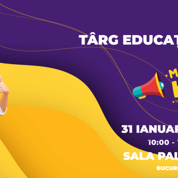Târgul Educațional Mommy HAI revine pe 31 ianuarie, la Sala Palatului