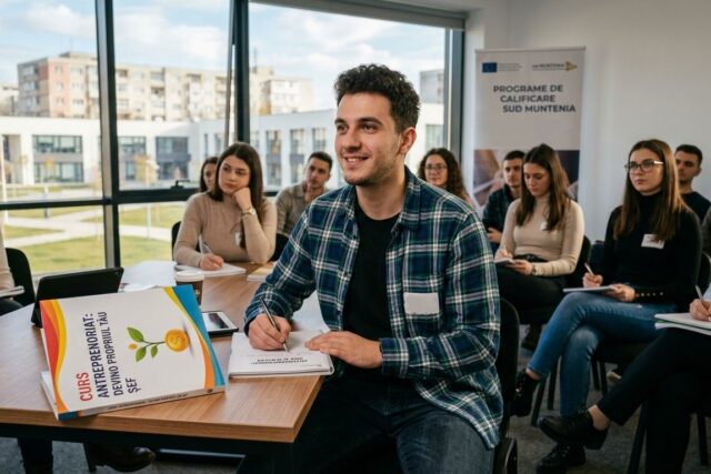 Devino propriul tău șef: Sprijin pentru tinerii cu inițiativă din Sud-Muntenia