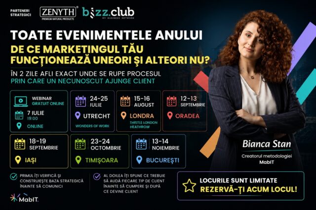 Un intensiv de Marketing 80% practic!